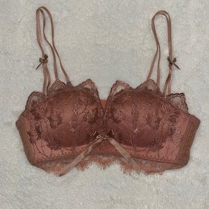 Size XS Lace Push-Up Bralette